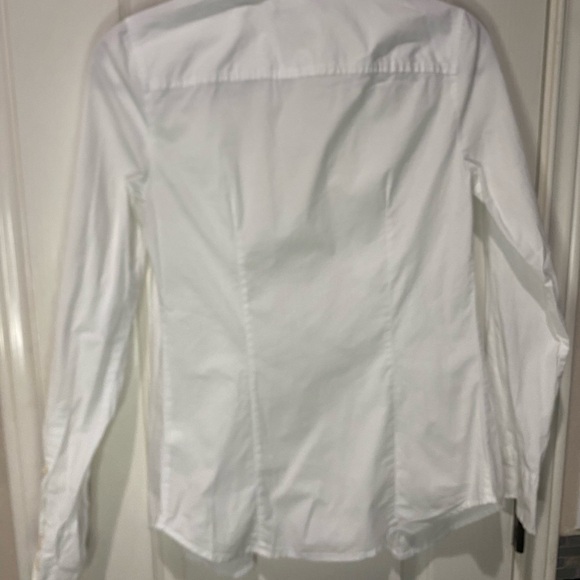 J.Crew White Slim button down Fit Shirt 4t tall - Picture 3 of 3
